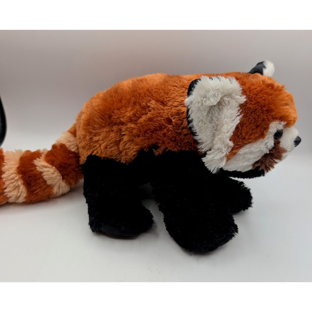 Wild Republic Red Panda Plush Stuffed Animal Realistic Orange Black 12 Inch - Picture 4 of 8